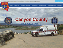 Tablet Screenshot of ccparamedics.com